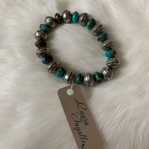 laura Ingalls Jewelry - NWT • Laura Ingalls turquoise sterling bracelet laura Ingalls Jewelry - NWT • Laura Ingalls turquoise sterling bracelet